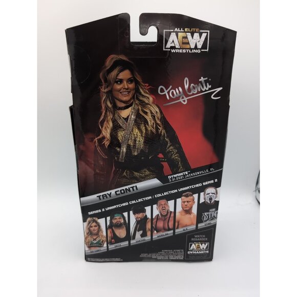 Tay Conti AEW Unmatched Collection Series 2 #13 Jazwares Action Figure - Picture 2 of 2